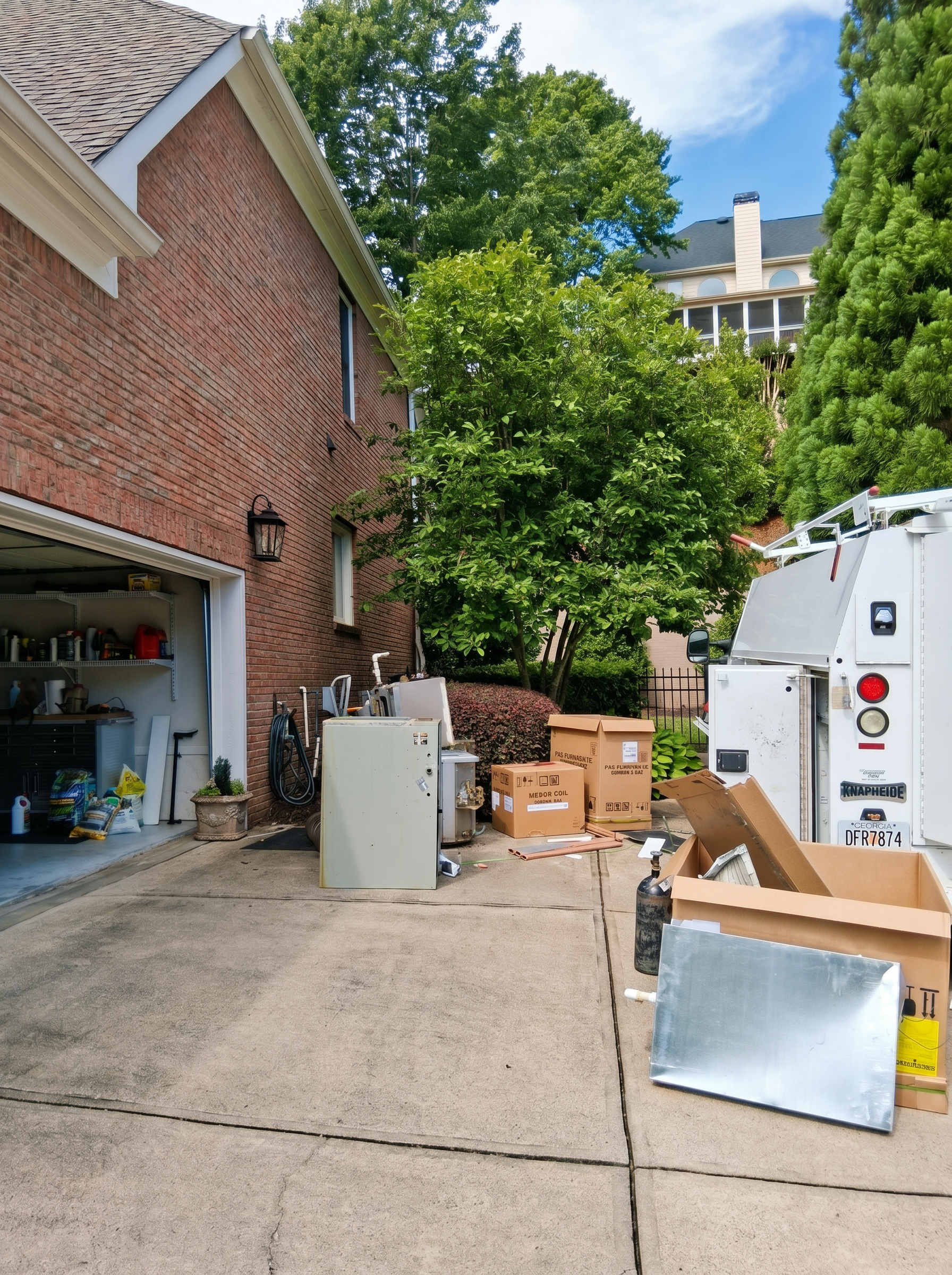 Old Equipment Hauled Away